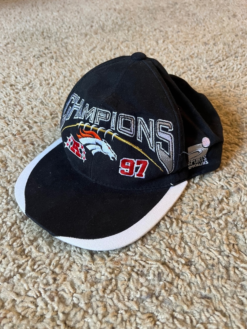 Sports Specialties Denver Broncos 1997 AFC Champions Snapback Hat